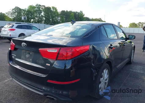 2014 Kia Optima Lx z USA, uszkodzony, nr VIN 5XXGM4A77EG343481